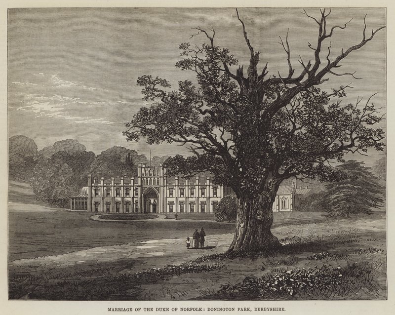 Mariage du duc de Norfolk, Donington Park, Derbyshire - English School