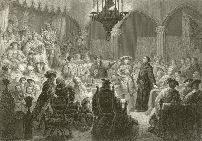 Martin Luther à la Diète de Worms - English School