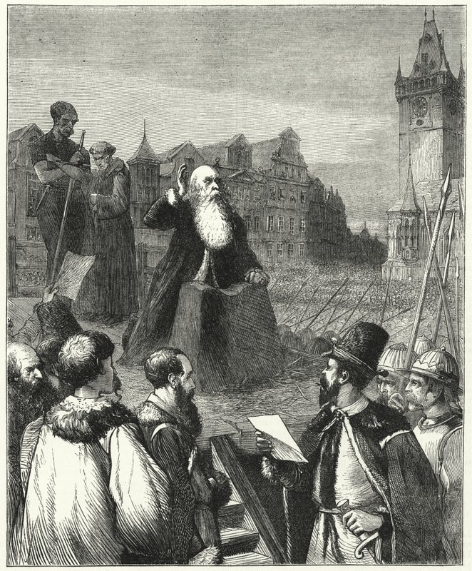 Martyr de Baron Wenzel de Budowa, Prague, 1621 - English School