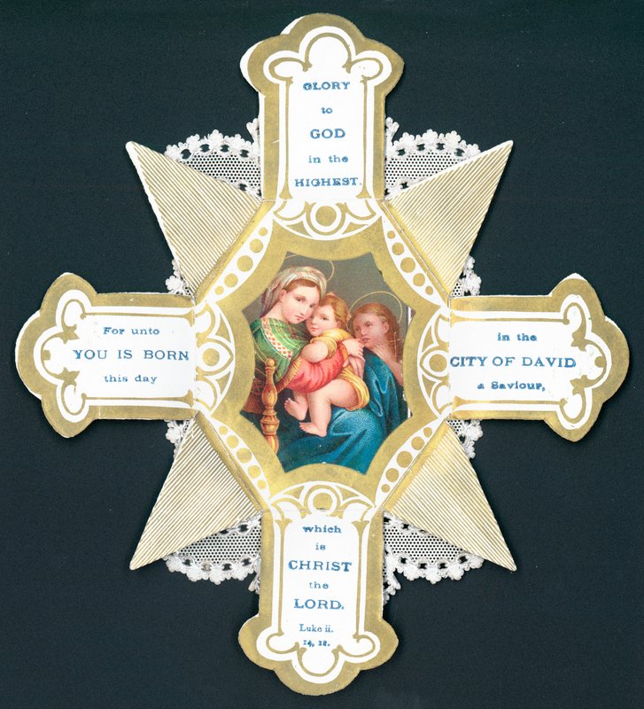 Marie et bébé Jésus - English School