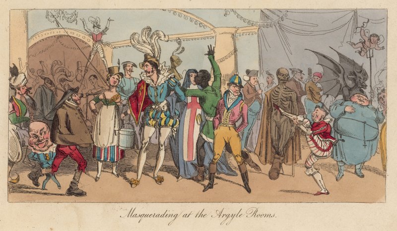 Mascarade aux Argyle Rooms - English School