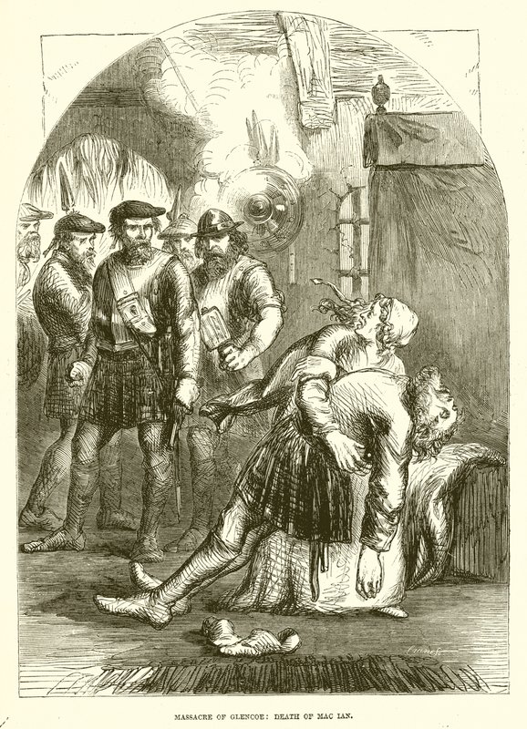 Massacre de Glencoe : Mort de Mac Lan - English School