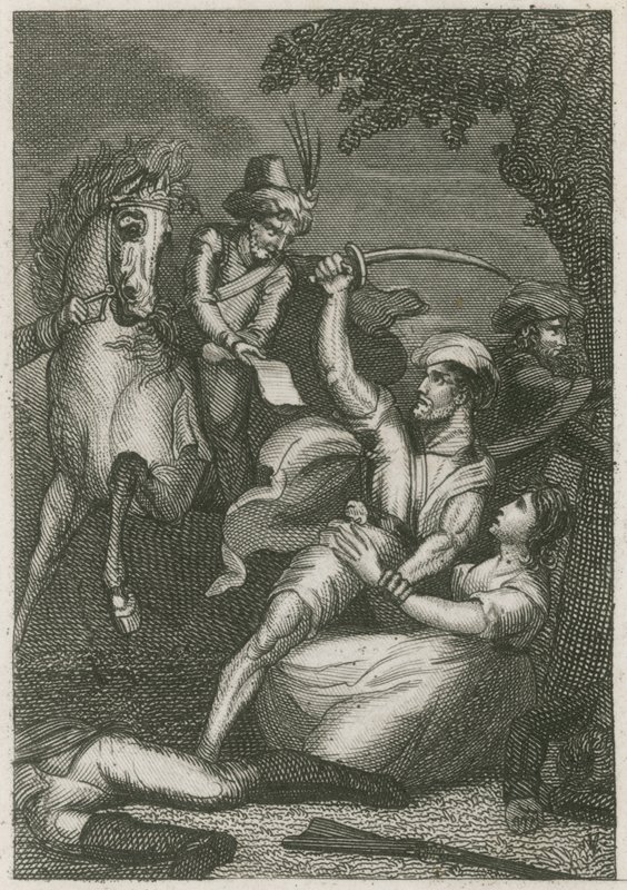 Massacre de la garnison britannique à Kandy, Ceylan - English School