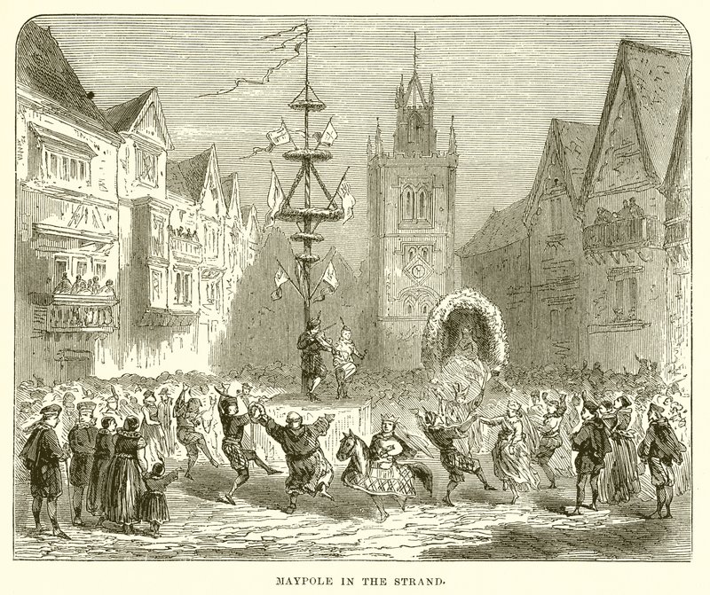Maypole dans le Strand - English School