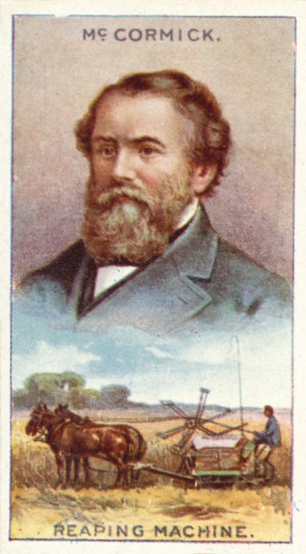 McCormick, Moissonneuse - English School