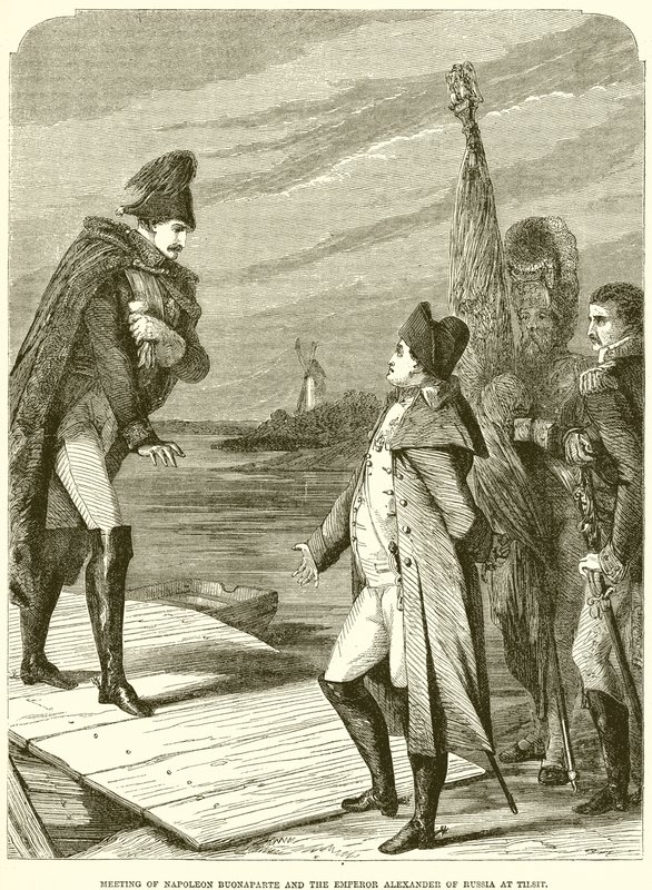 Rencontre de Napoléon Bonaparte et de l