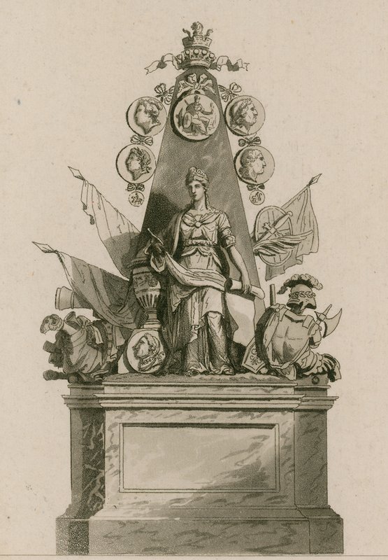 Mémorial à Lord Ligonier, Abbaye de Westminster, Londres - English School