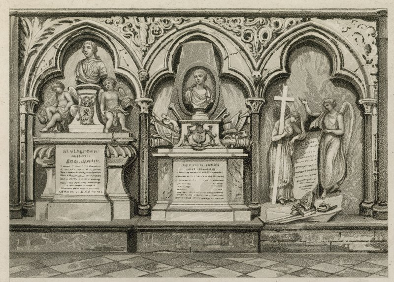 Mémoriaux et statues dans l