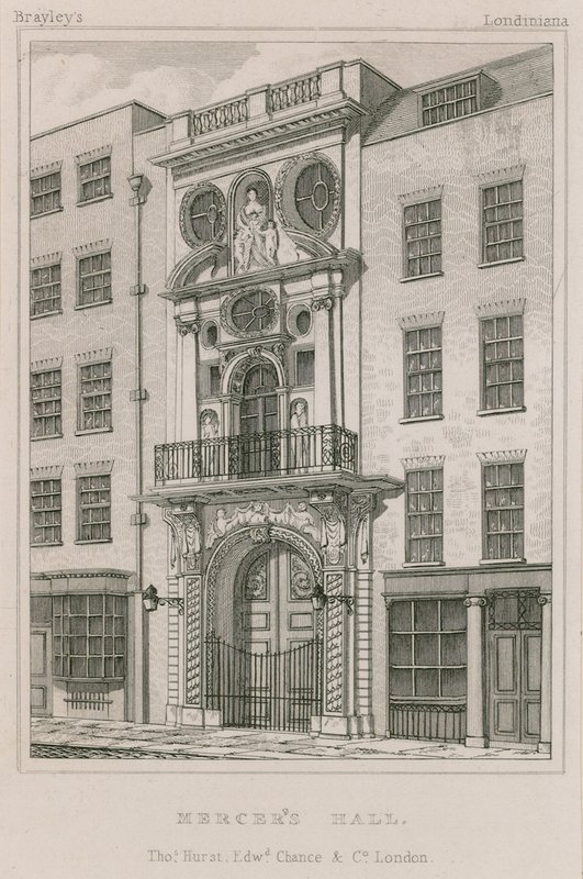 Mercers Hall, Cheapside, Londres - English School