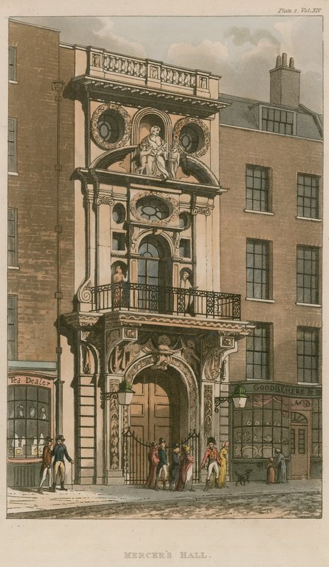 Mercers Hall, Cheapside, Londres - English School