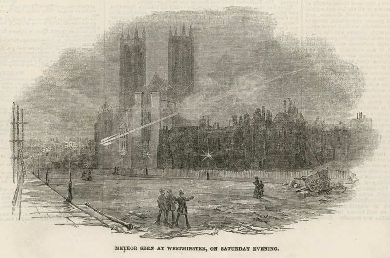 Météore vu à Westminster - English School