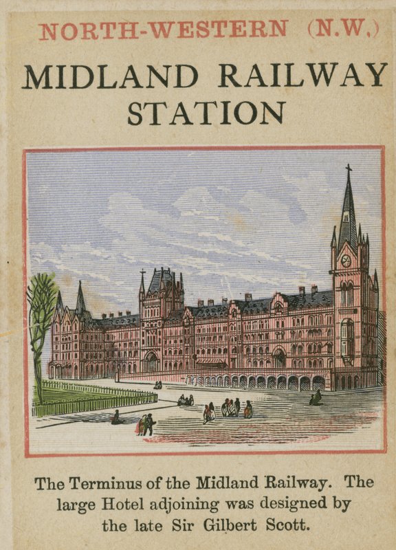 Gare de Midland, St Pancras, Londres - English School