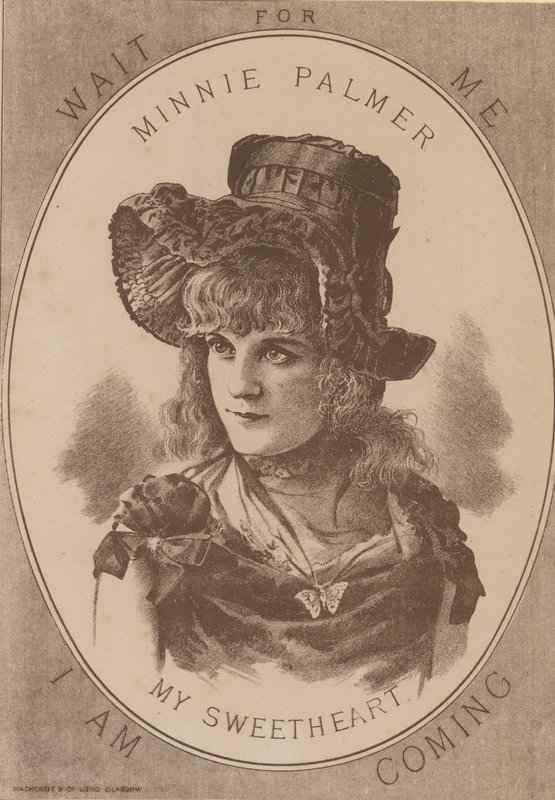Minnie Palmer; Attends-moi, mon chéri, j