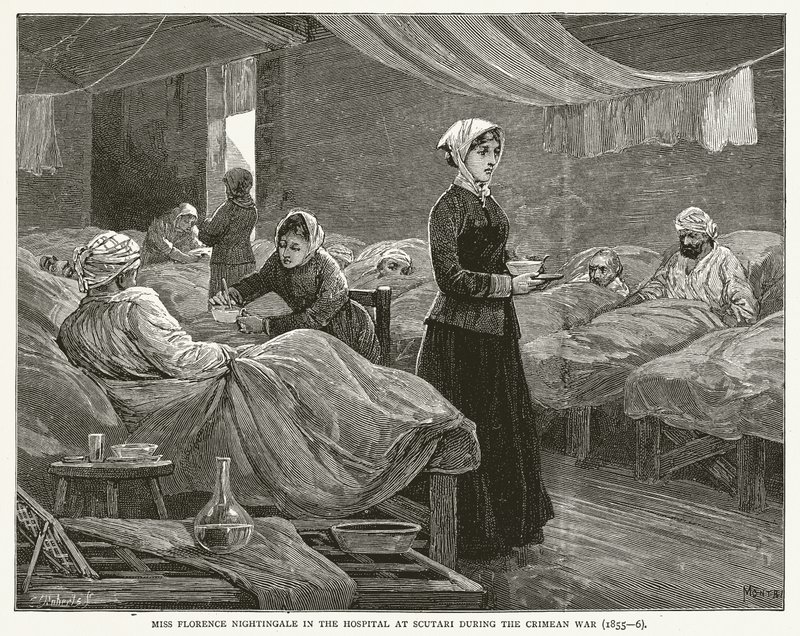 Mlle Florence Nightingale à l