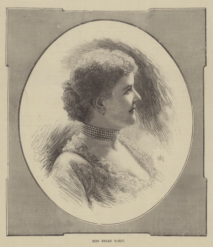 Mlle Helen Barry - English School