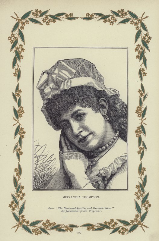 Mademoiselle Lydia Thompson - English School