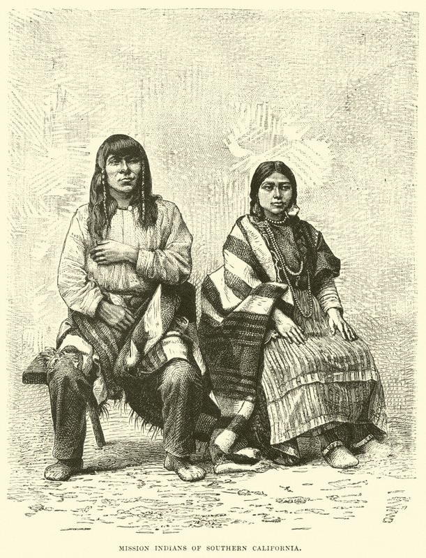 Indiens missionnaires du sud de la Californie - English School