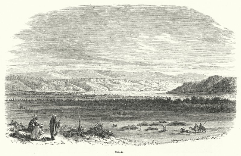 Moab (gravure) - English School
