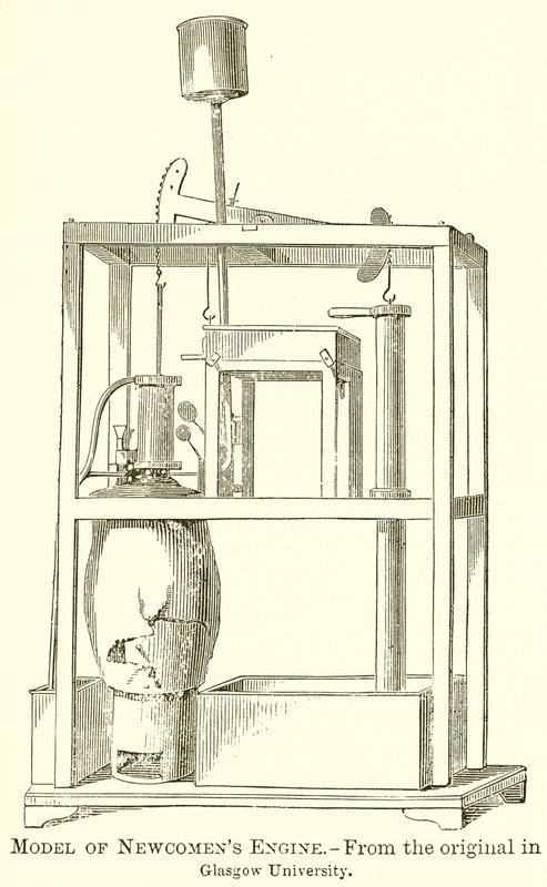 Modèle de la Machine de Newcomen - English School