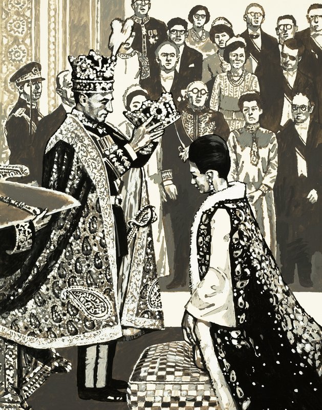 Monarchies modernes : Le Cosaque devenu roi - English School