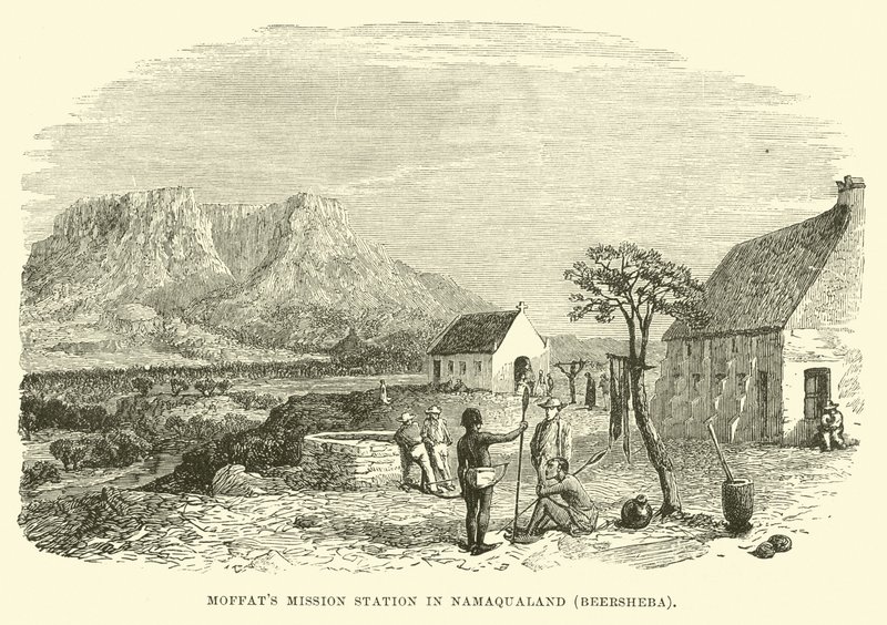 Station missionnaire des Moffat en Namaqualand, Beersheba - English School