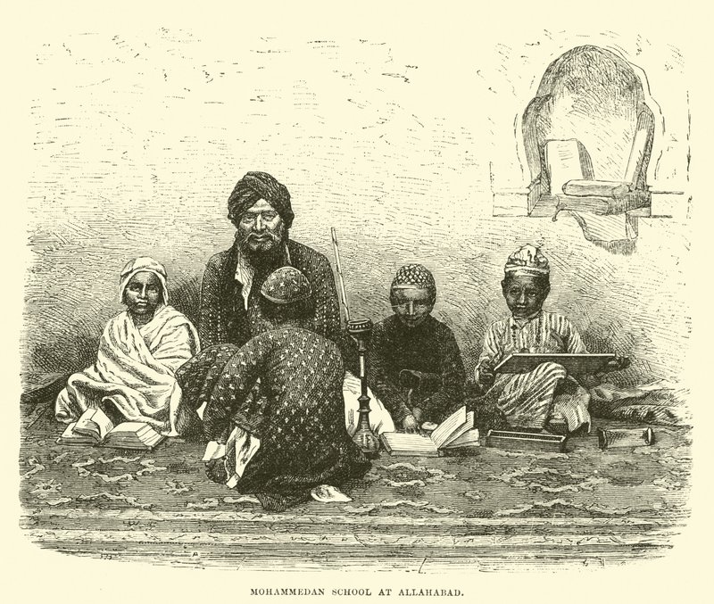 École musulmane à Allahabad - English School