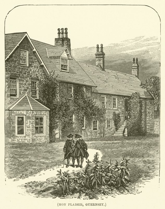 Mon Plaiser, Guernesey (gravure) - English School