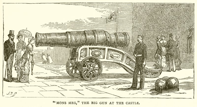Mons Meg, le grand canon au château - English School