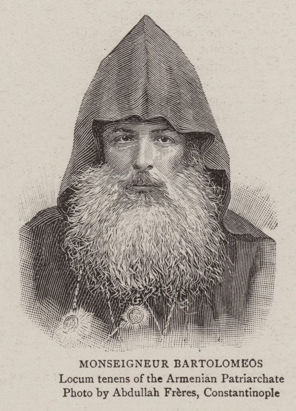 Monseigneur Bartolomeos (gravure) - English School