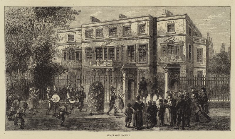 Maison Montagu (gravure) - English School