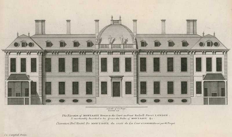 Montague House, Great Russell Street - English School
