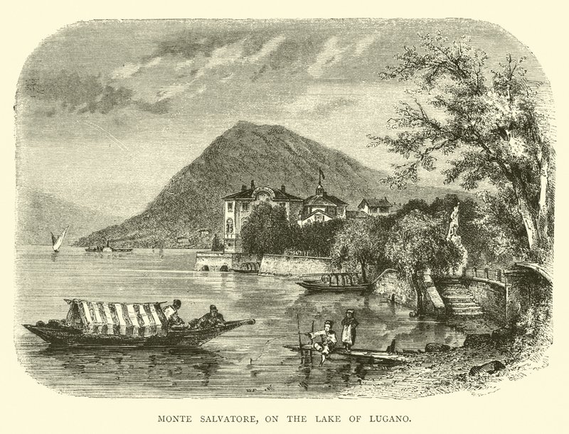 Mont Salvatore, sur le lac de Lugano - English School