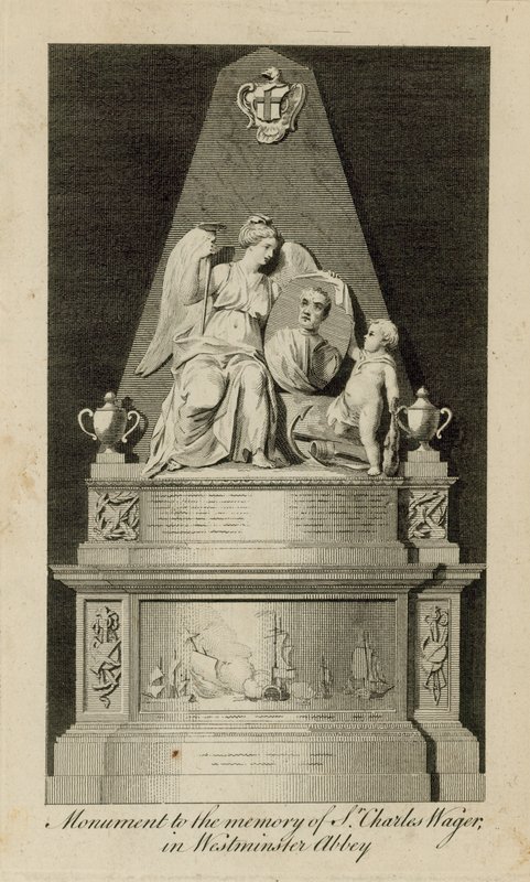 Monument à la mémoire de Charles Wager - English School