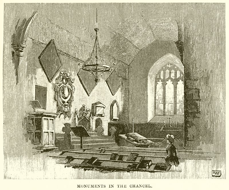 Monuments dans le chœur - English School