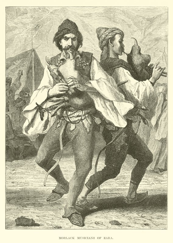 Musiciens Morlacks de Zara - English School