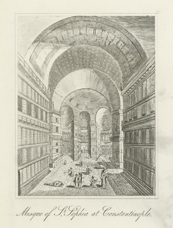 Mosquée Sainte-Sophie à Constantinople - English School