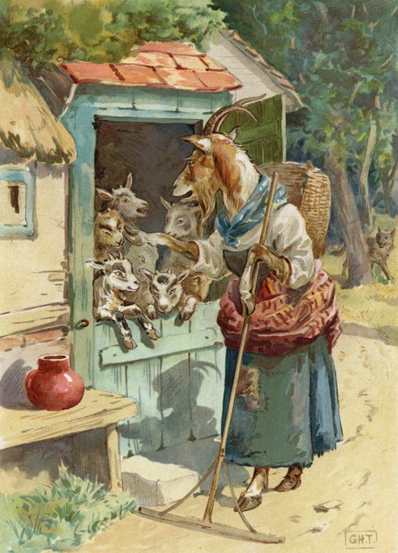 Mère Chèvre et ses Petits - English School