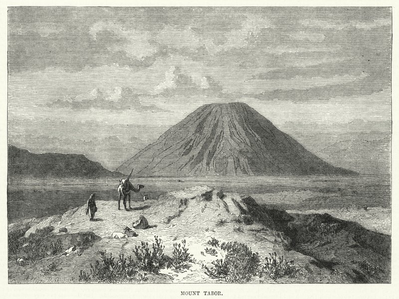 Mont Thabor (gravure) - English School