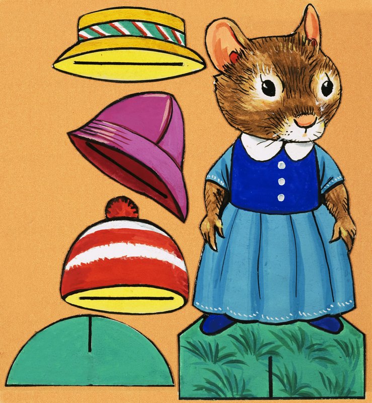 Découpage de souris - English School