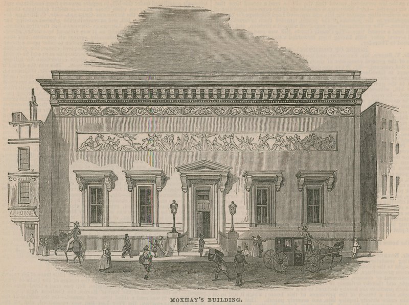 Bâtiment Moxhays sur Threadneedle Street - English School