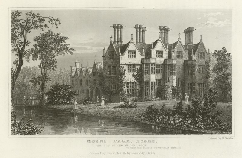 Moyns Park, Essex, la résidence de George William Gent, Esquire - English School