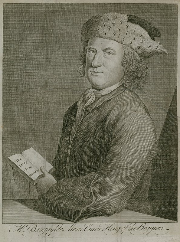 M. Bampfylde Moore Carew, roi des mendiants - English School