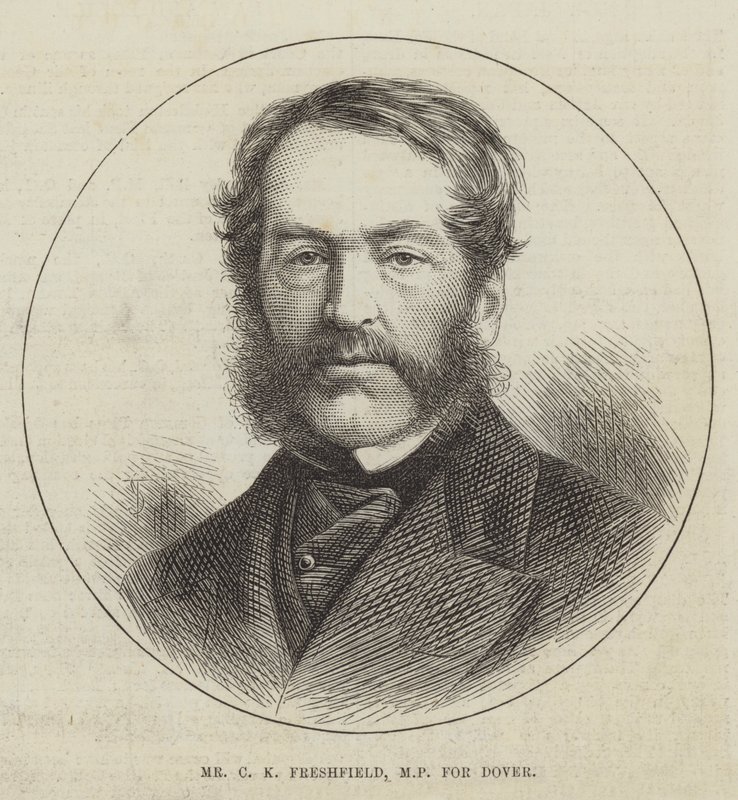 M. C K Freshfield, député de Douvres (gravure) - English School