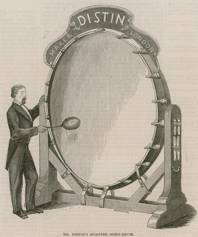 Le monstre Gong-Drum de M. Distin - English School