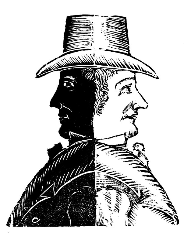 M. Doubleface, un homme à ne pas faire confiance - English School