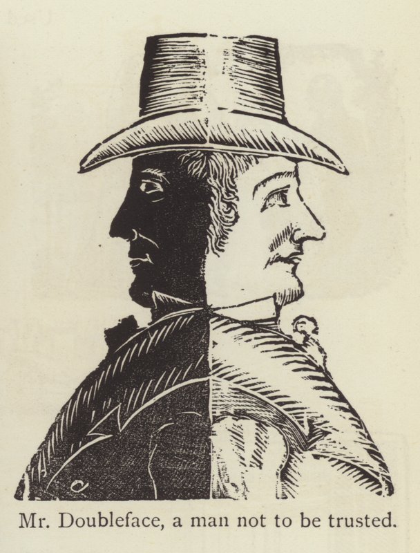 Mr Doubleface, un homme à ne pas faire confiance - English School
