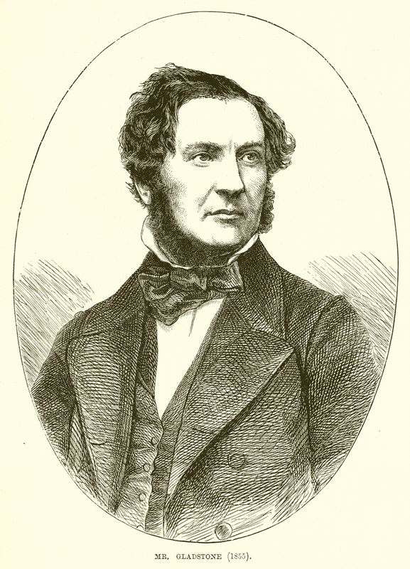 M. Gladstone (1855) - English School