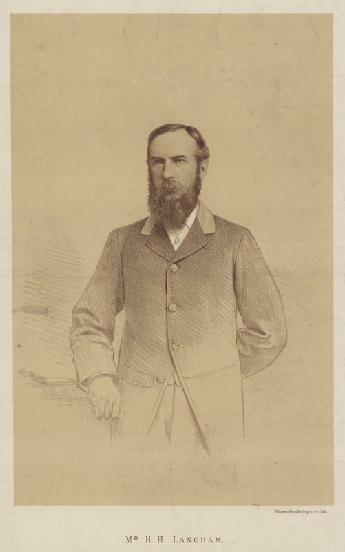 M. H H Langham (lithographie) - English School