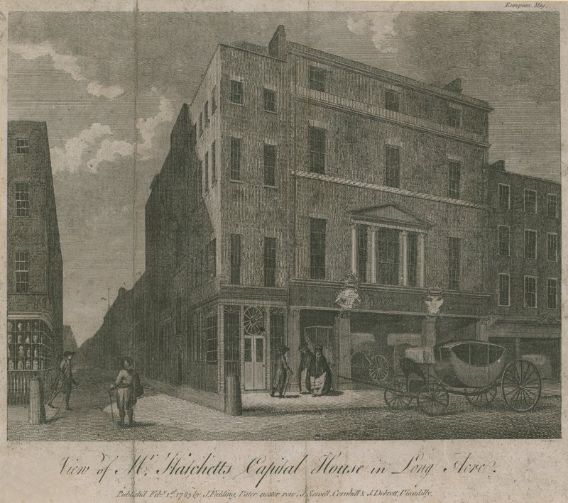 La maison principale de M. Hatchett à Long Acre - English School