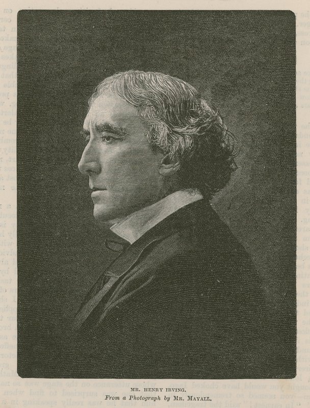M. Henry Irving, acteur - English School